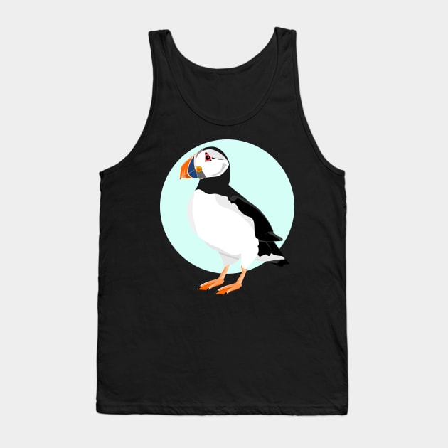 Puffin Tank Top by mailboxdisco